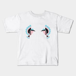 Minimal Bird Design Kids T-Shirt